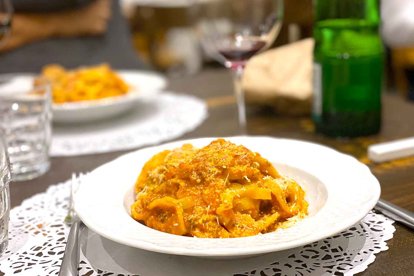 ristorante Romanè di Stefano Callegari fettuccine