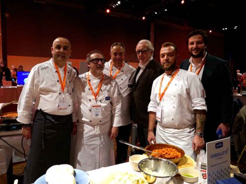il fiordilatte di Napoli a Parigi con Alain Ducasse e Latteria Sorrentina