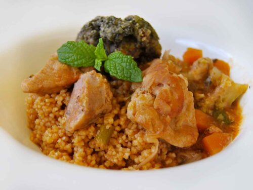 cous cous ricetta carne e salsiccia di maiale