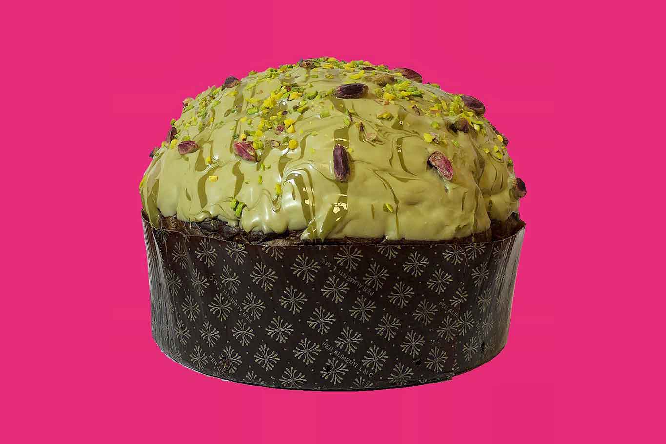 Panettone al pistacchio