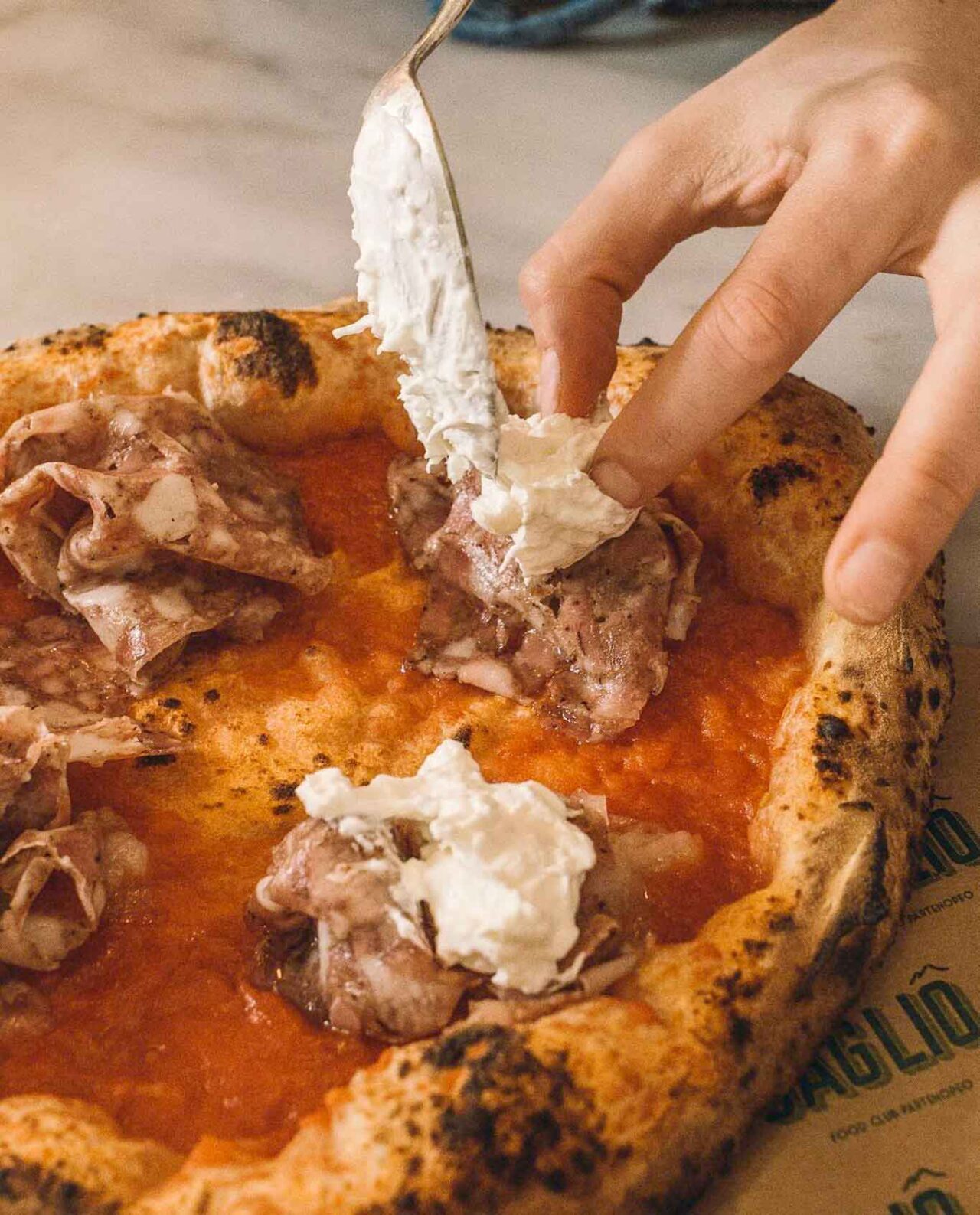 pizzerie a Torino: pizza capatosta