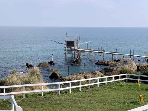 trabocco a Vasto Baia del Sole