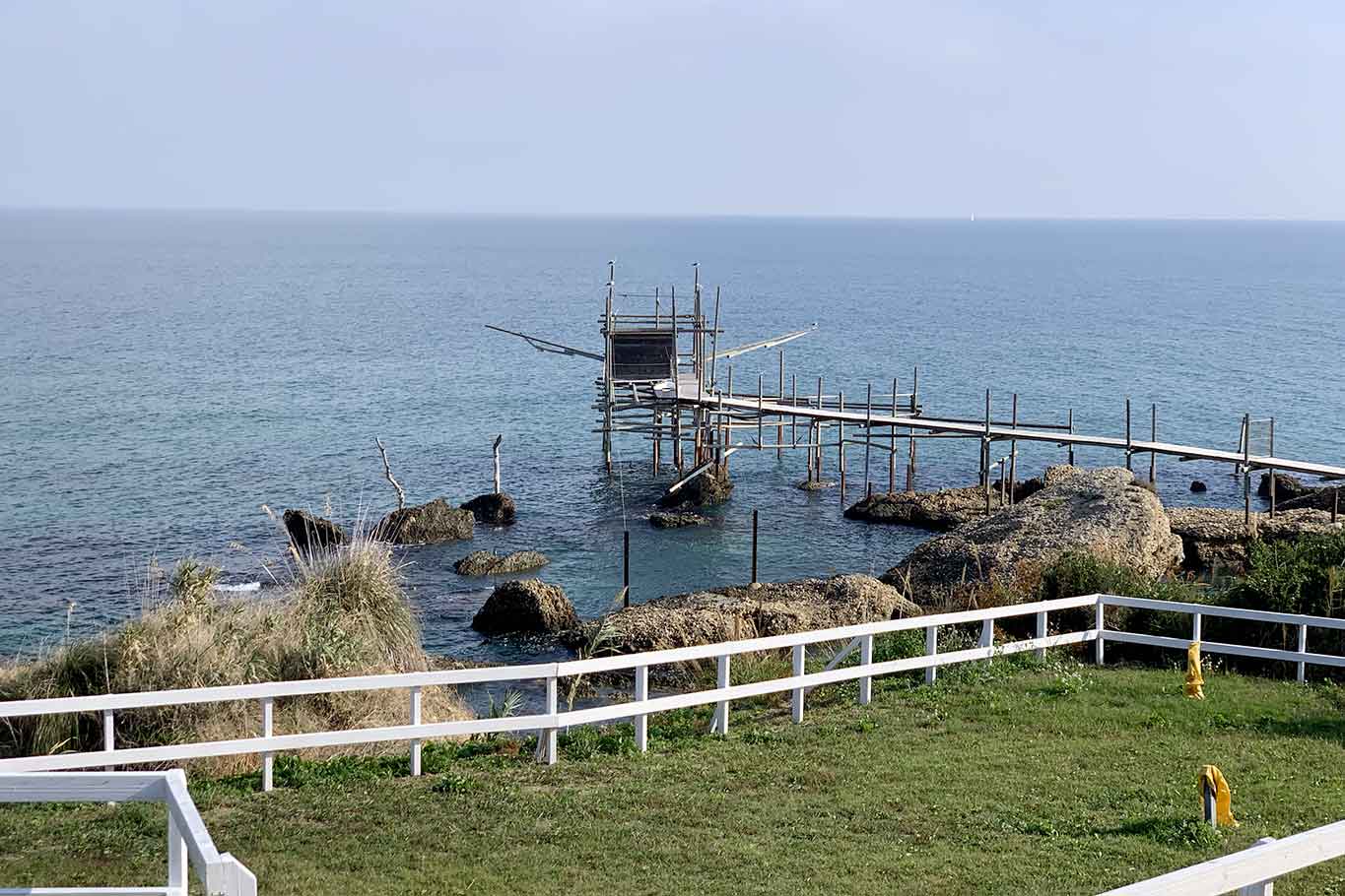 trabocco a Vasto Baia del Sole