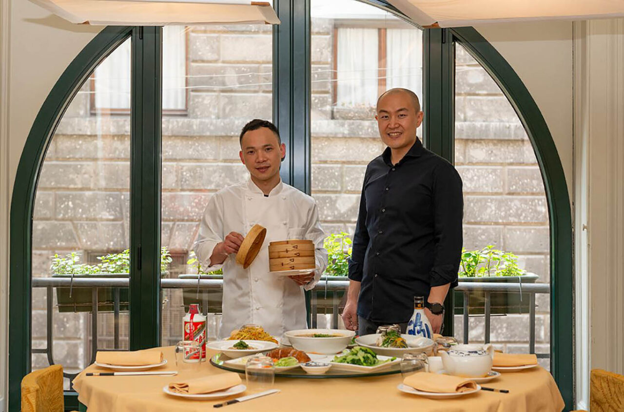 Giardino di Giada chef Zhao e patron Gigi Chin