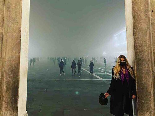 Selvaggia Lucarelli a Venezia
