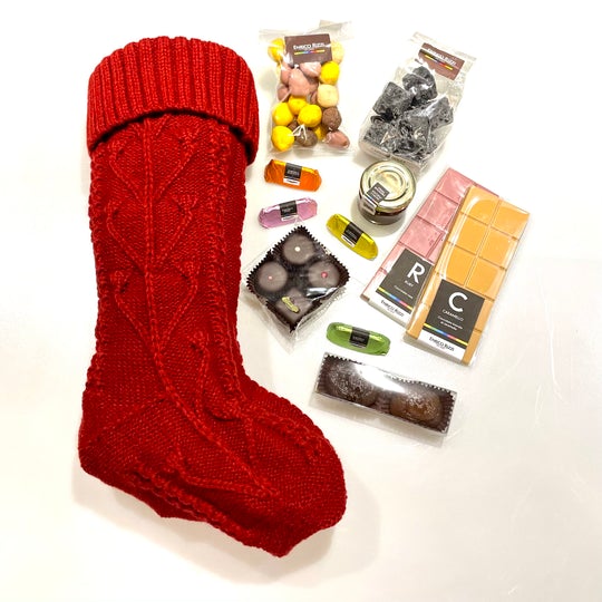calza regalo rossa befana enrico rizzi