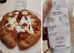 Pizza Cracco prezzo 22 euro