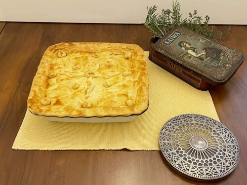 beef pot pie stufato di manzo