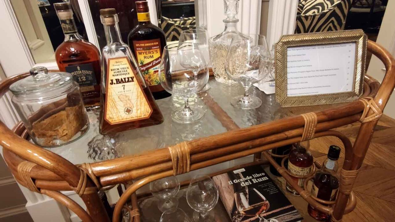 il carrello dei rum