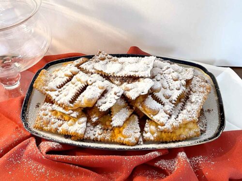 chiacchiere di carnevale friabili e croccanti