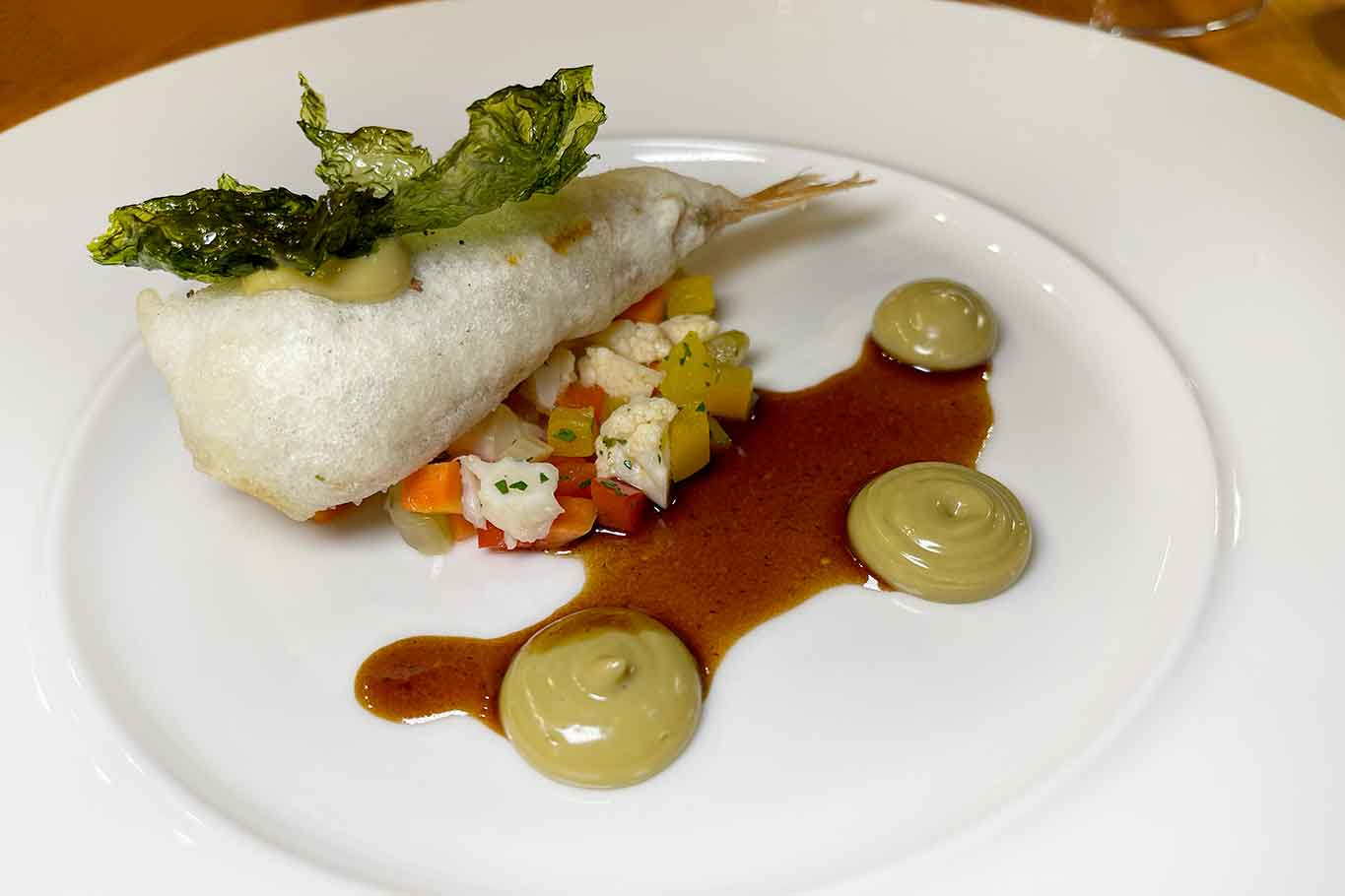 Josè Restaurant Torre del Greco triglia in tempura