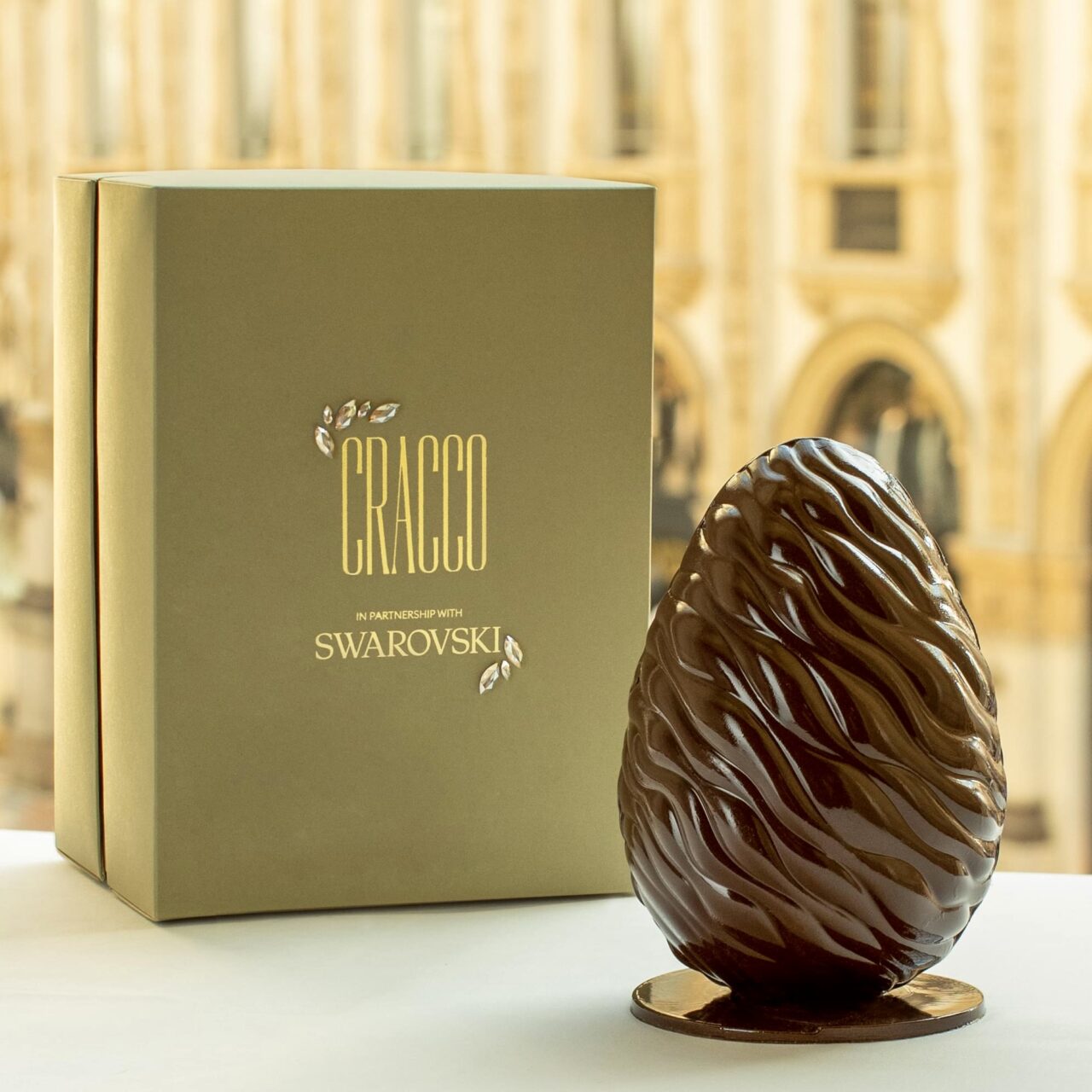 Uova di Pasqua al cioccolato bianco