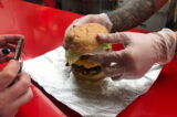 Fine Guys plastic-free panino burger