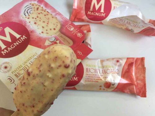 Magnum Michelangelo nuovo gelato Algida