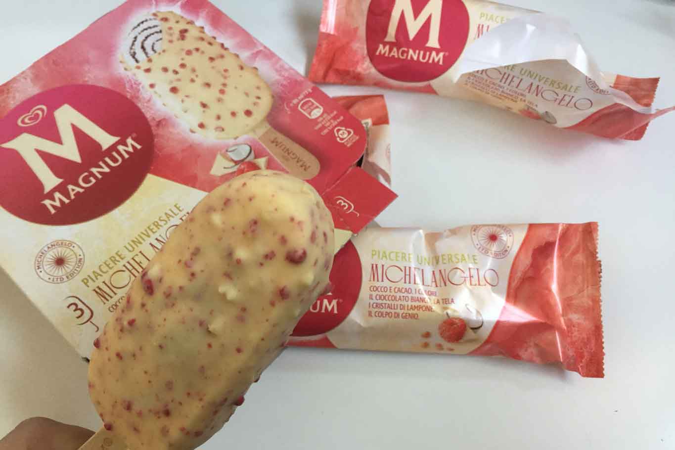 Magnum Michelangelo nuovo gelato Algida