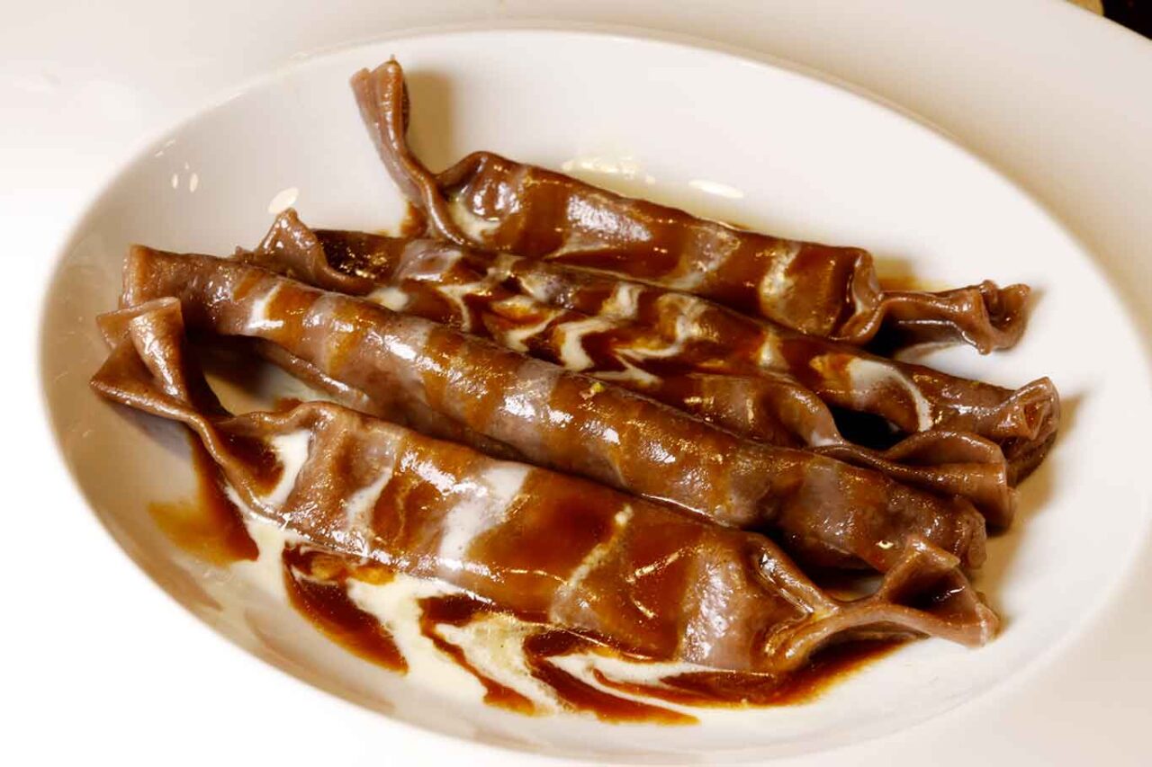 Osteria Primo Roma ravioli al cacao