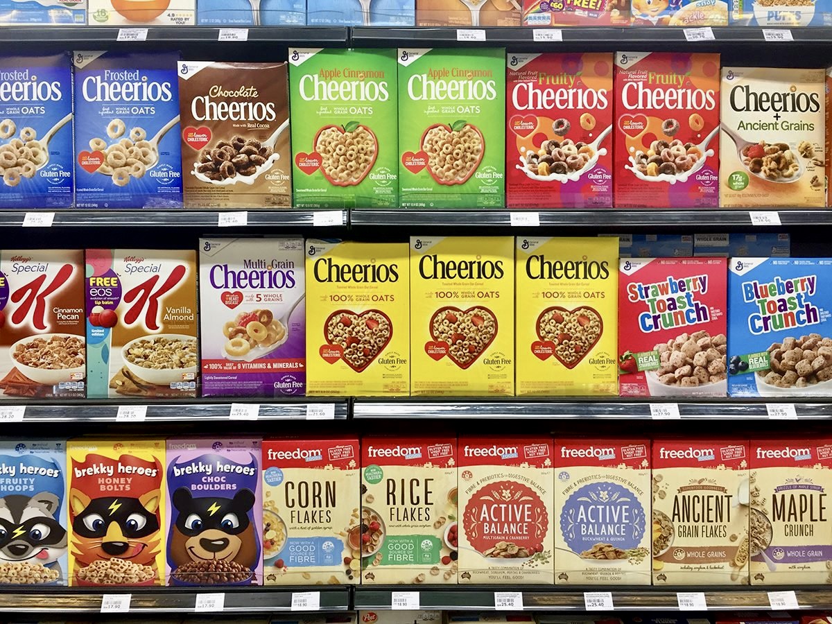 shrinkflation, i cereali da colazione sono un prodotto a rischio