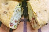 Tortano di Pasqua di Peppe Guida con gli asparagi