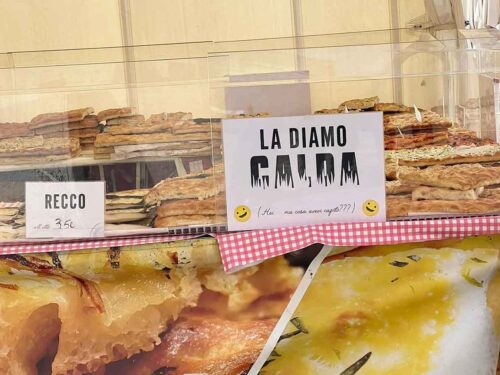 focaccia di recco calda