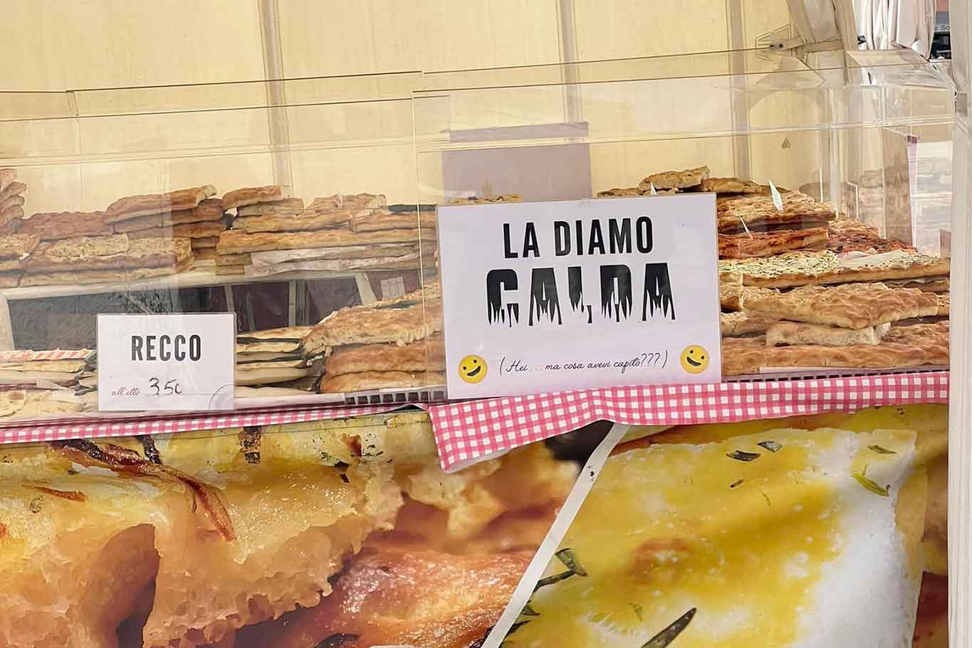 focaccia di recco calda