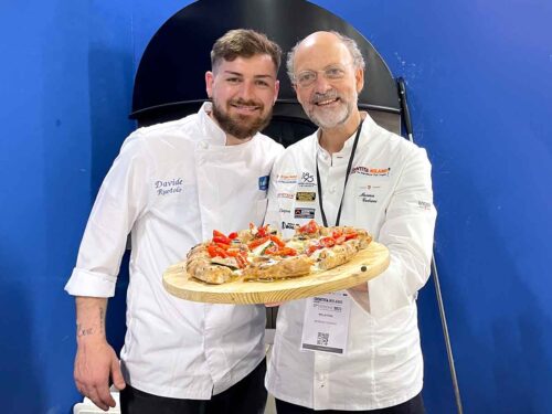 pizza con il pesce di Moreno Cedroni e Davide Ruotolo