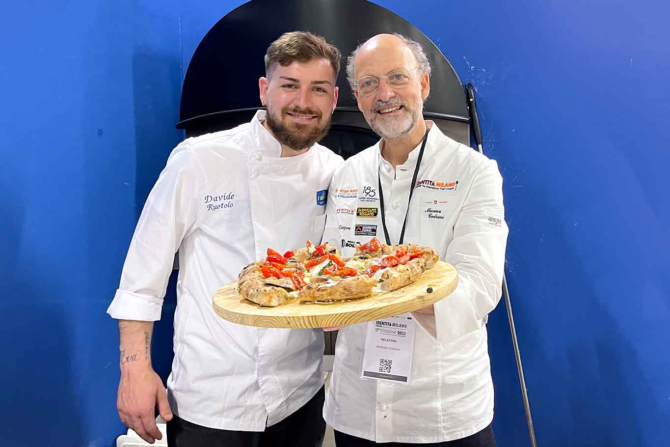 pizza con il pesce di Moreno Cedroni e Davide Ruotolo