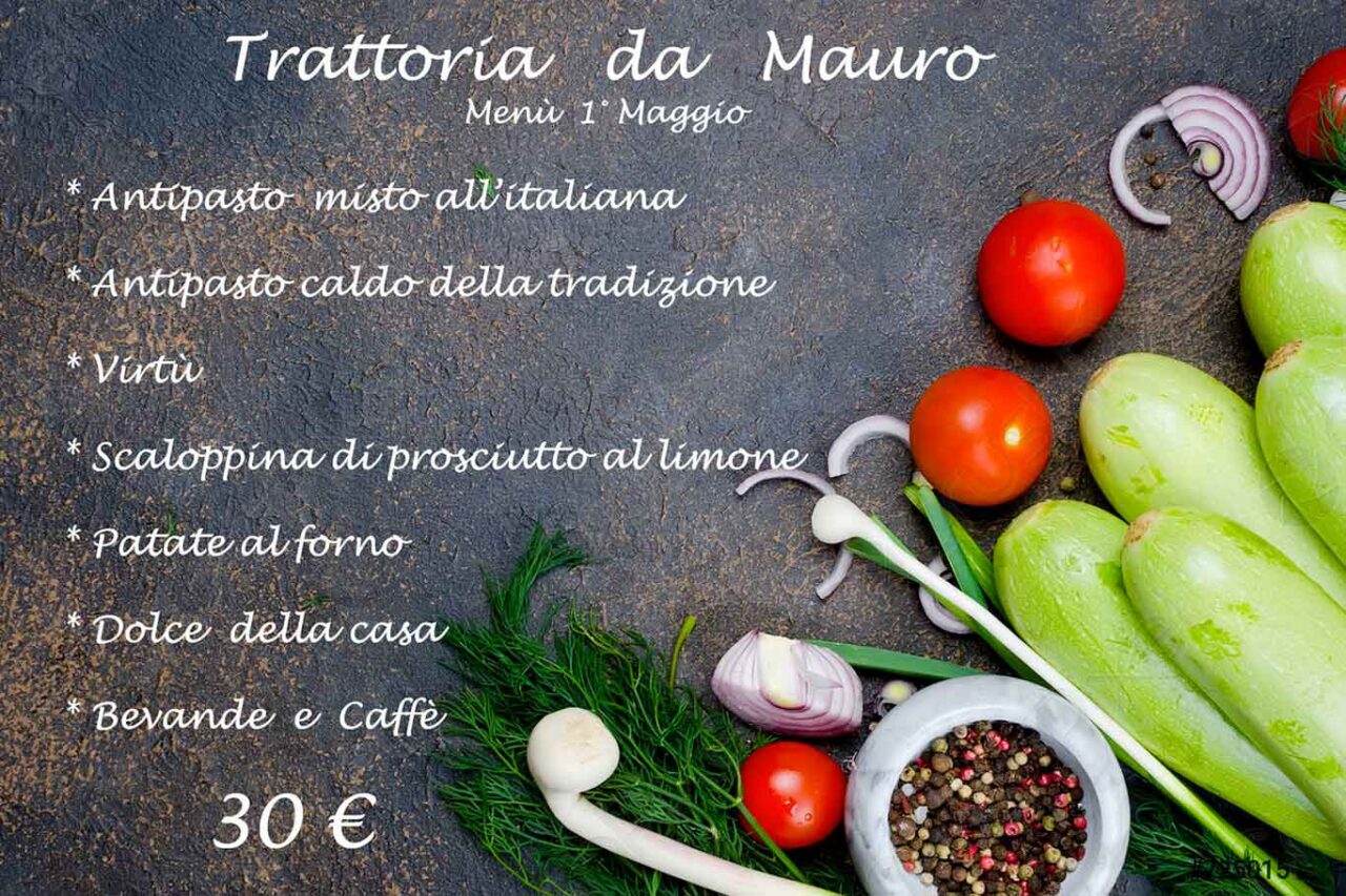 menu e prezzi per le Virtù Teramane in Abruzzo