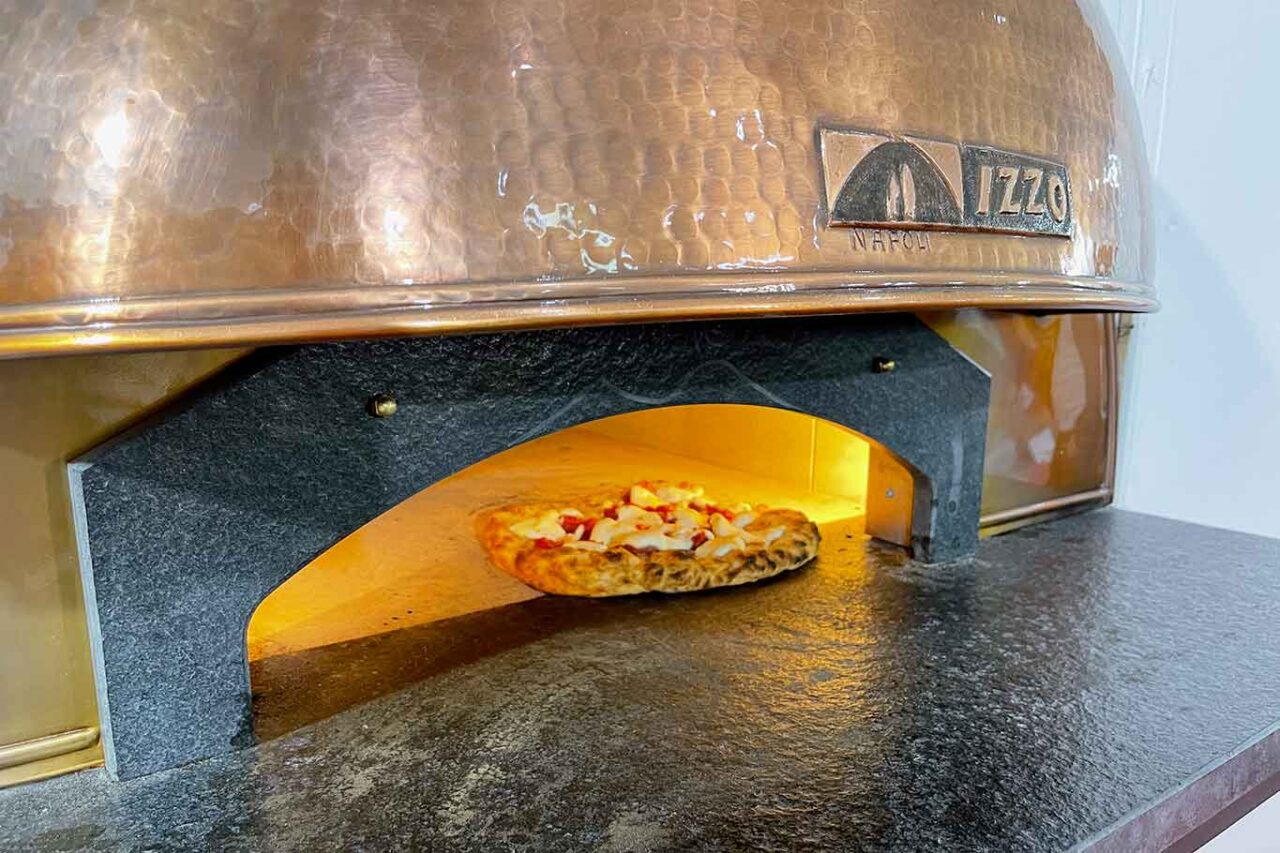 cottura del fiordilatte sulla pizza