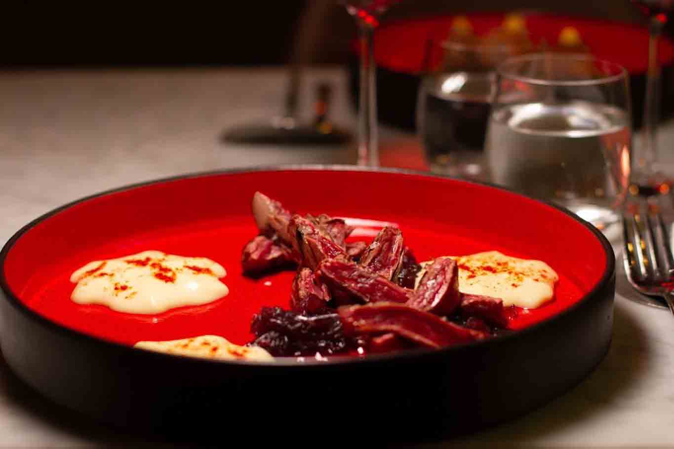 entrana alla brace ristorante di carne Dry Aged