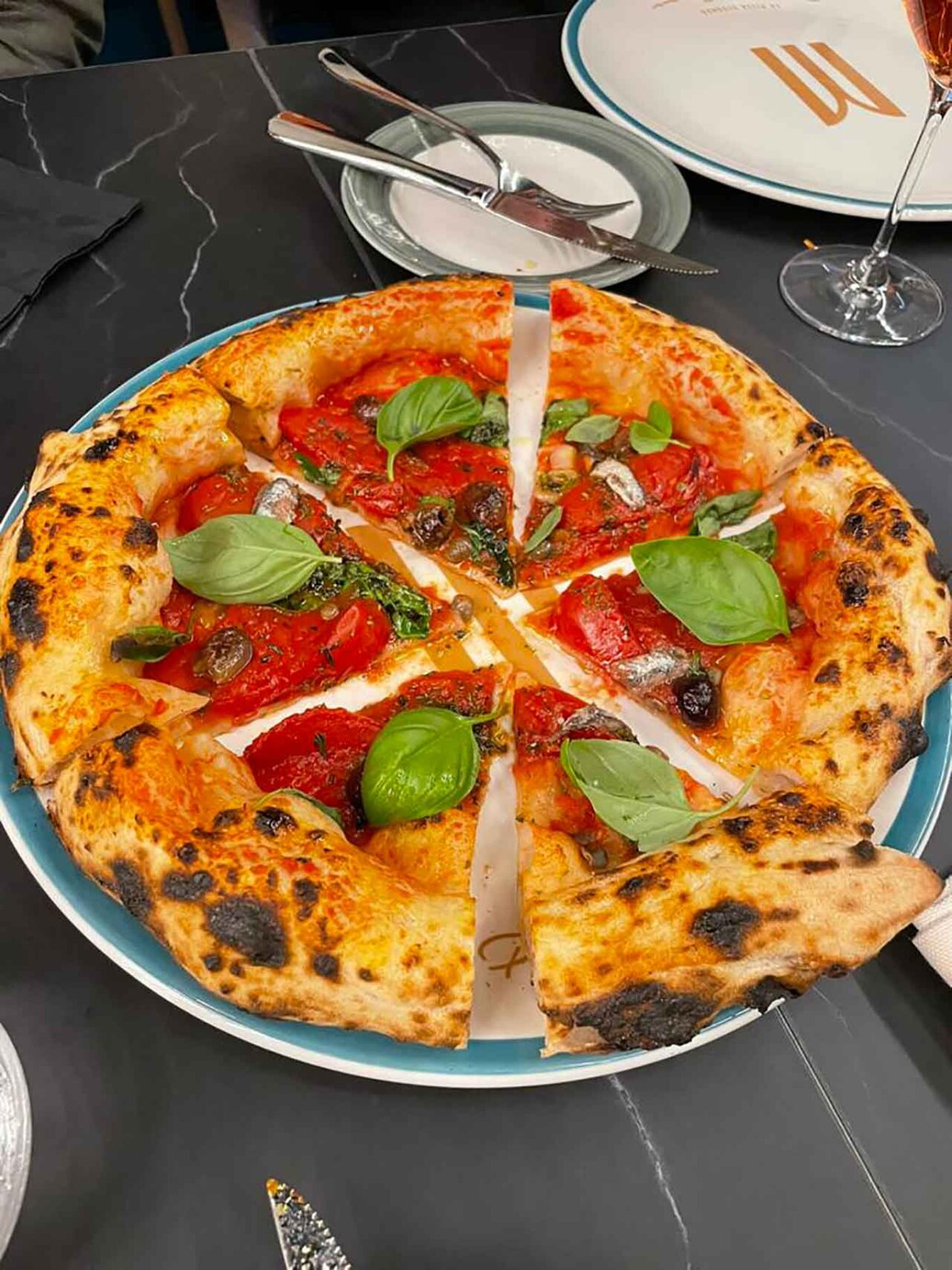 la pizza di Modus a Milano