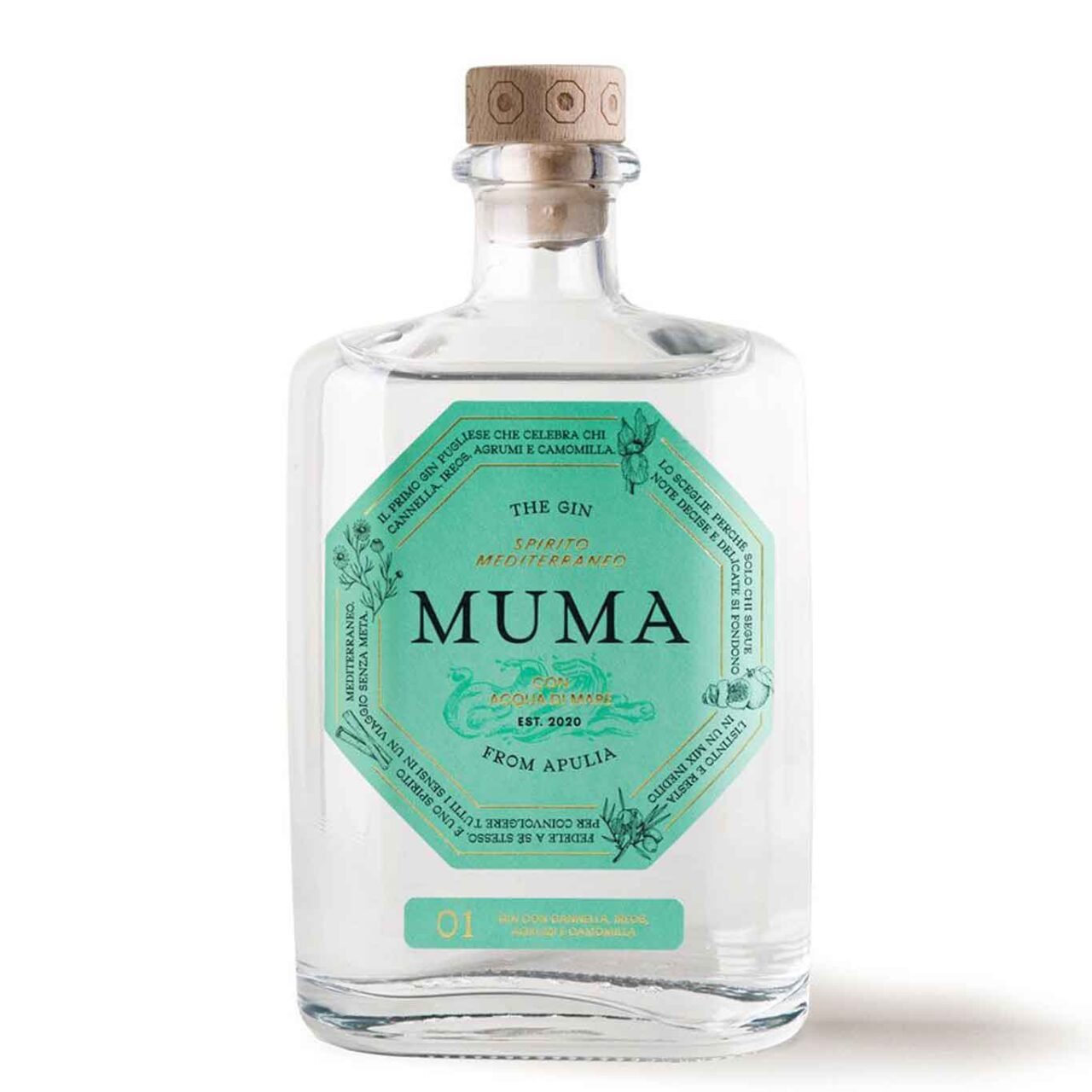 bottiglia muma gin

