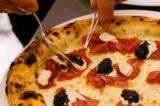 pizza Cipriani con caviale di Franco Pepe