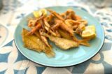 ristorante Da Claudio ad Acciaroli in Cilento: frittura di paranza