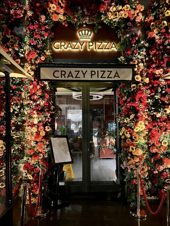 Crazy pizza roma