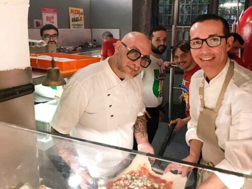 Francesco Martucci e Gino Sorbillo pizzaioli talk Scatti di Gusto