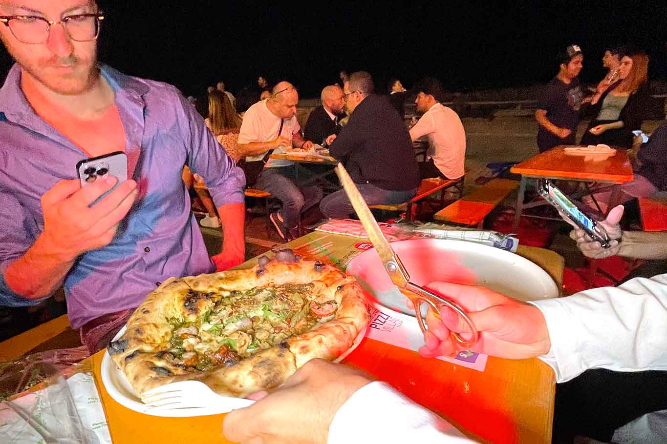 pizze speciali al Napoli Pizza Village