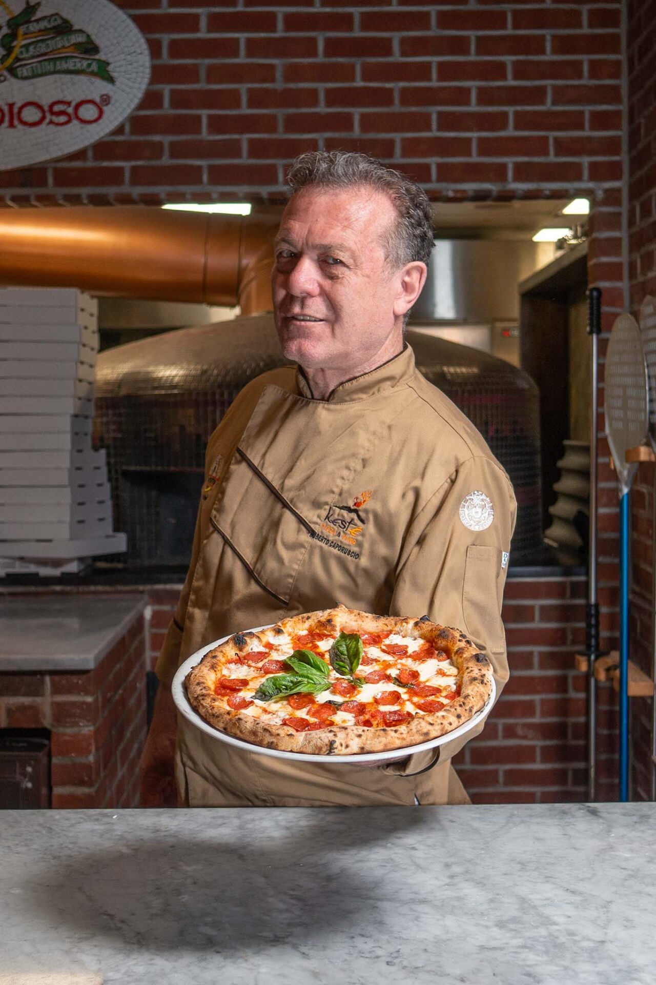 la pizza di Roberto Caporuscio
