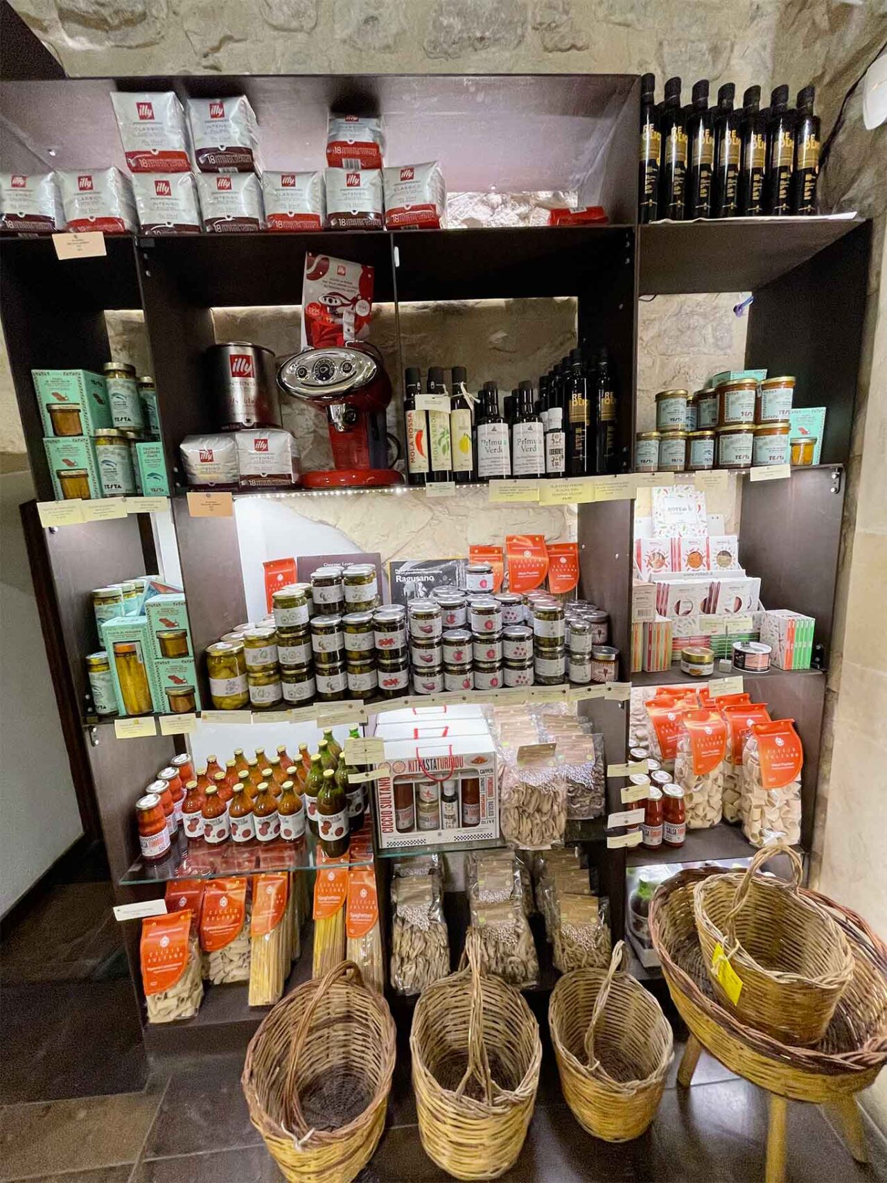 I prodotti in vendita a I Banchi di Ragusa Ibla