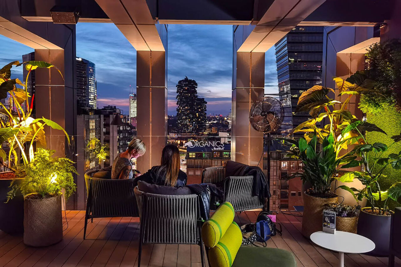 agosto a Milano Organics Skygarden