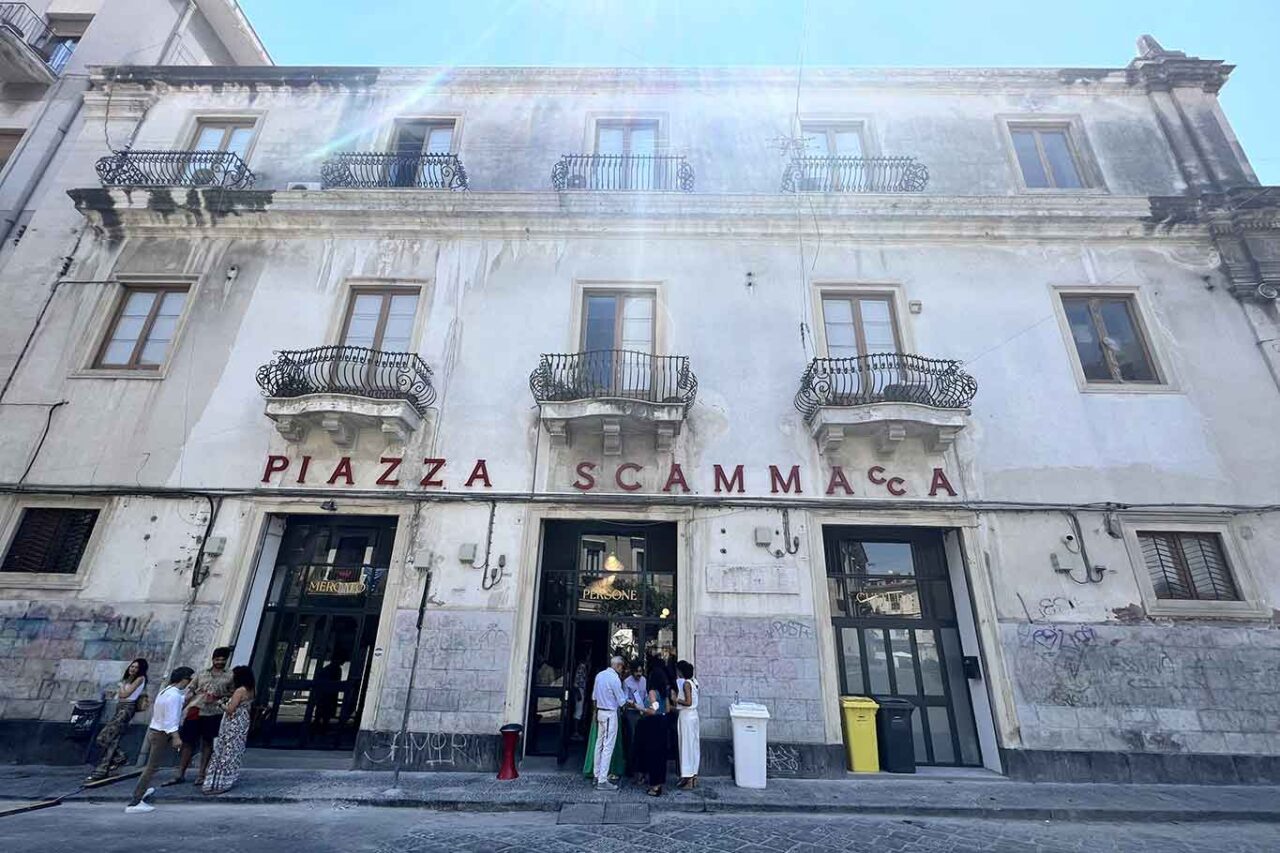 Piazza Scammacca a Catania 