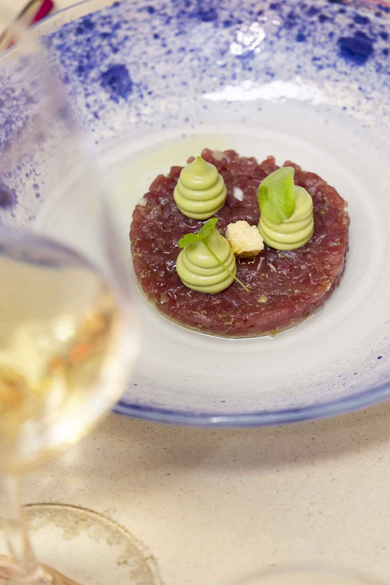 Piazza Scammacca Catania tartare di tonno