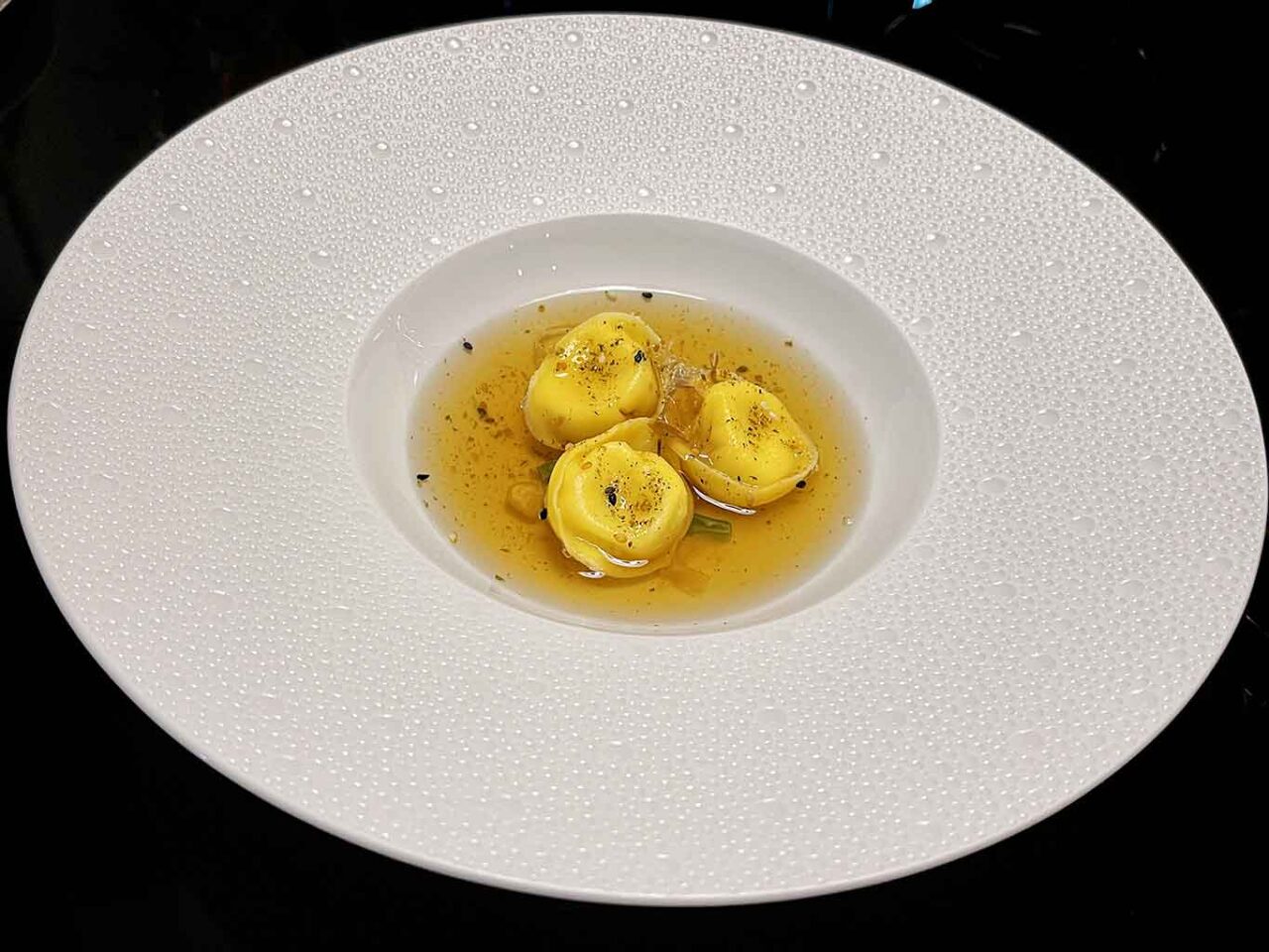 menu del ristorante Idylio a Roma: tortelli
