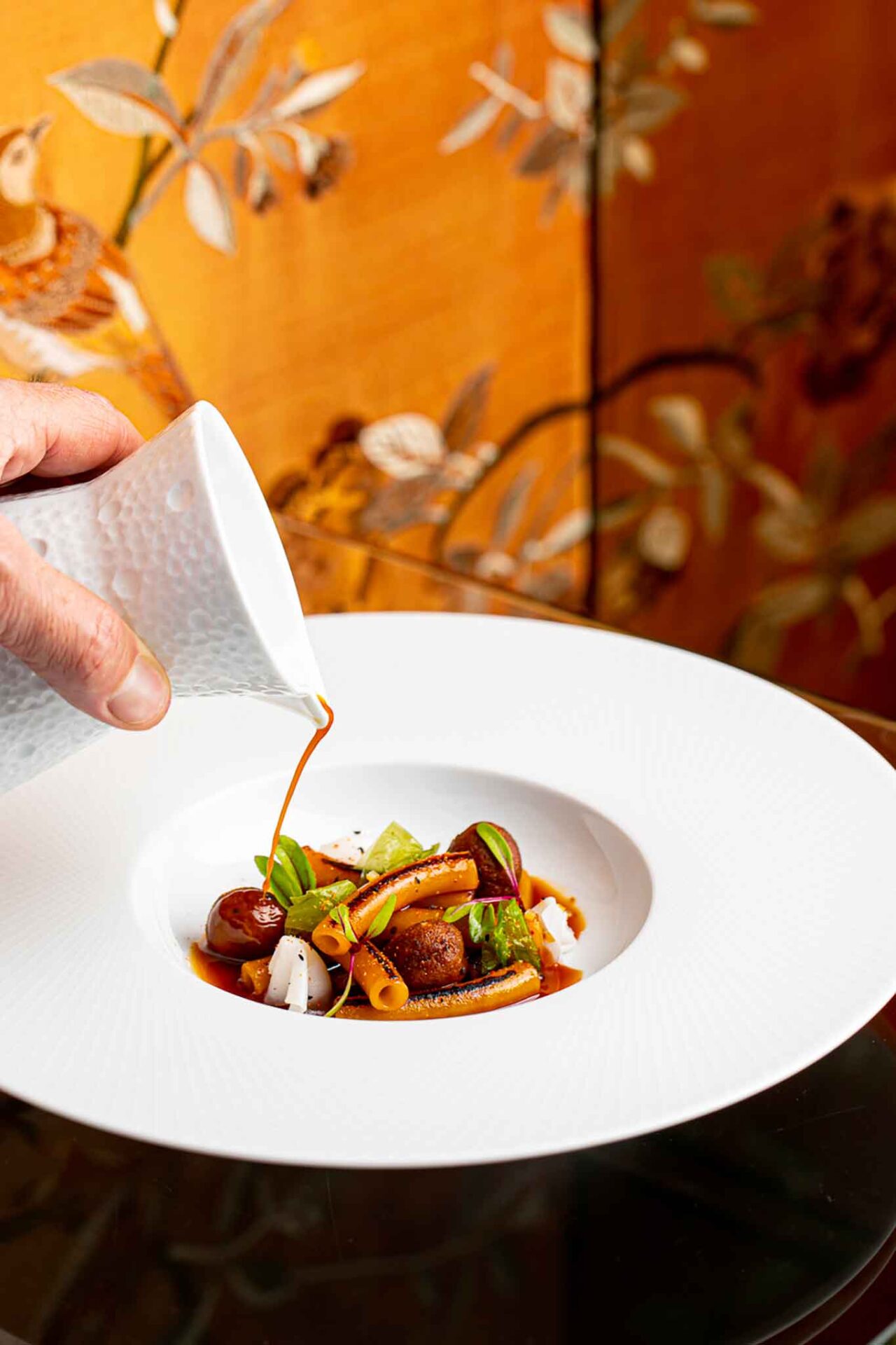 menu del ristorante Idylio a Roma: maccheroncini al ragù napoletano