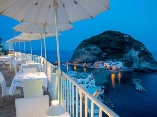 ristorante Ischia Villa Sirena terrazza