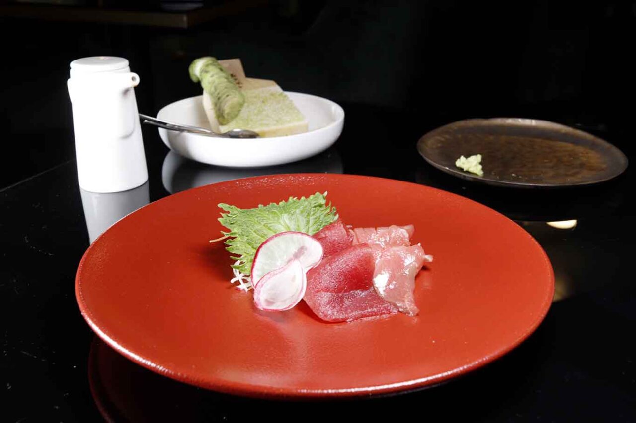 ristorante giapponese Il Vizio a Milano  sashimi di tonno