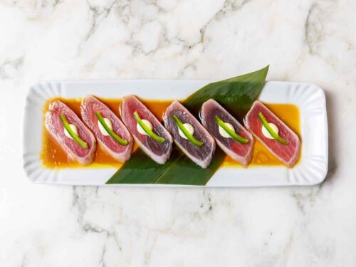 tataki di tonno