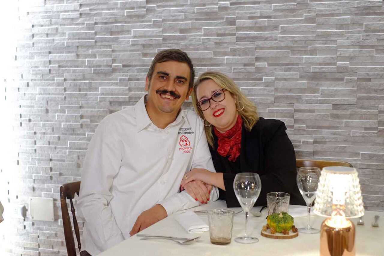 Il ristorante Gerani a Sant'Antonio Abate nella Guida Michelin Bib