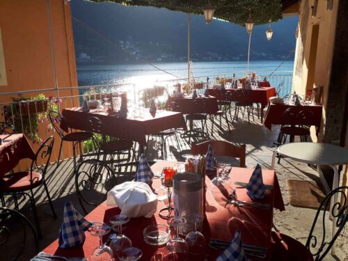 trattorie sul Lago di Como