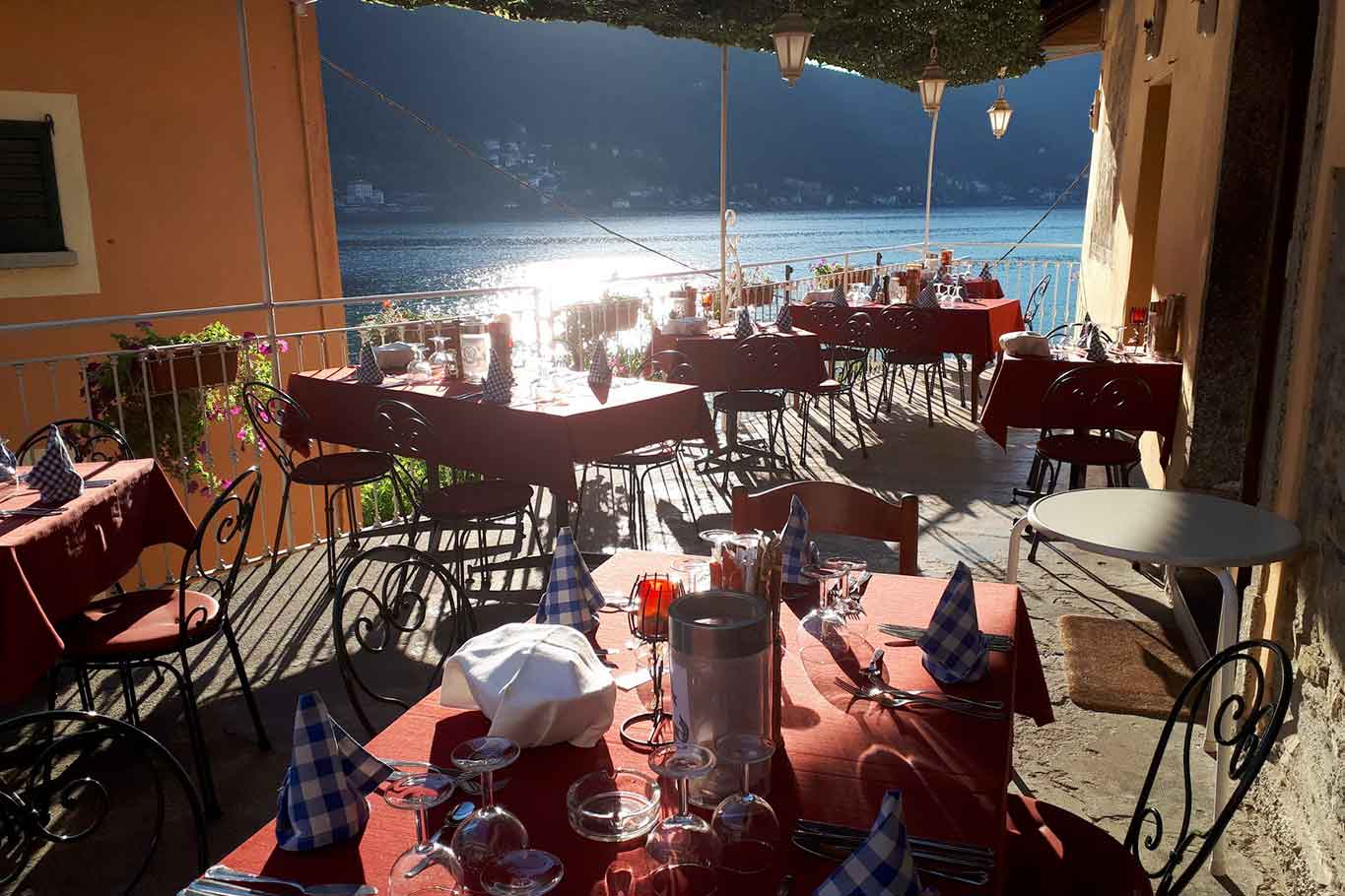 trattorie sul Lago di Como
