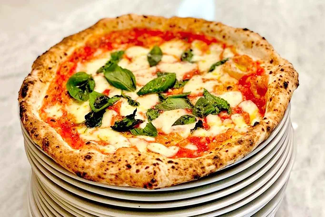 pizza margherita di Ciro Salvo da 50 Kalò a Roma